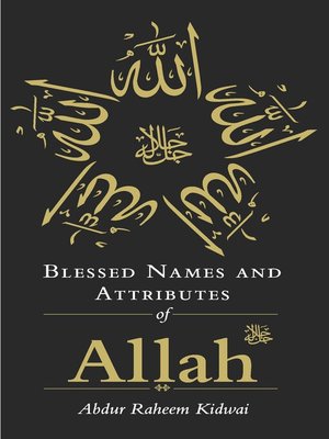 cover image of Blessed Names and Attributes of Allah